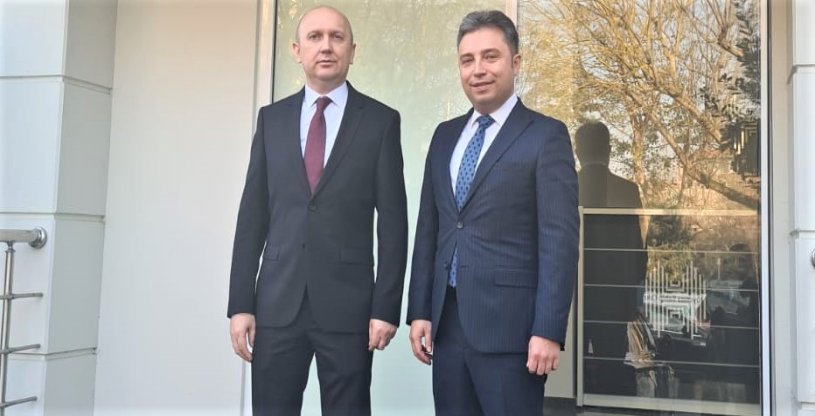 EVREN, HALKBANK İSTANBUL 3. BÖLGE KOORDİNATÖRÜ MUTLU'YU ZİYARET ETTİ