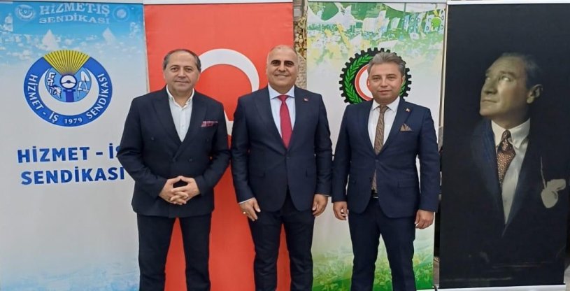 GÜVEN VE EVREN, HİZMET-İŞ SENDİKASI 2 NOLU İETT ŞUBE GENEL KURULUNA KATILDI