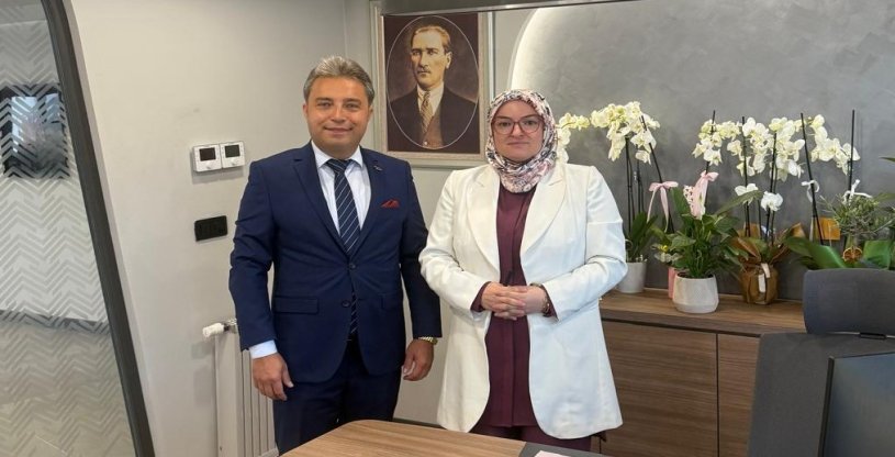 EVREN, AVCILAR E-5 ŞUBE MÜDİRESİ AYDIN'A 'HAYIRLI OLSUN' ZİYARETİNDE BULUNDU