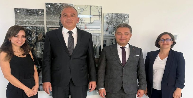 EVREN, HALKBANK İSTANBUL 1.BÖLGE KOORDİNATÖRLÜĞÜNE ‘HAYIRLI OLSUN’ ZİYARETİNDE BULUNDU