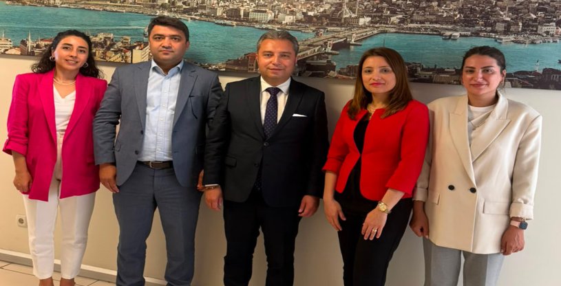EVREN, ZİRAAT BANKASI BAKIRKÖY BÖLGE BAŞKANI CİCİBIYIK'I ZİYARET ETTİ 