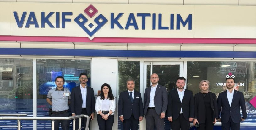 EVREN, VAKIF KATILIM İLE ZİRAAT KATILIM BAHÇELİEVLER ŞUBELERİNİ ZİYARET ETTİ