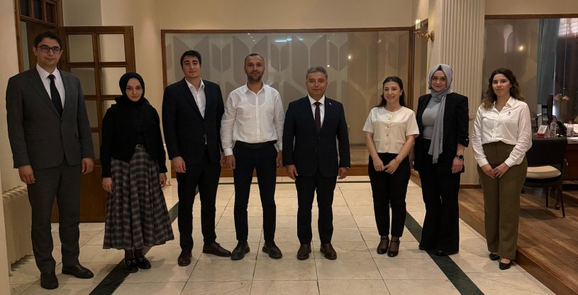 EVREN, VAKIF KATILIM İLE ZİRAAT KATILIM OSMANBEY ŞUBELERİNİ ZİYARET ETTİ