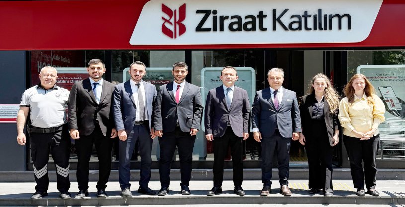 EVREN, VAKIF KATILIM İLE ZİRAAT KATILIM KAĞITHANE ŞUBELERİNİ ZİYARET ETTİ
