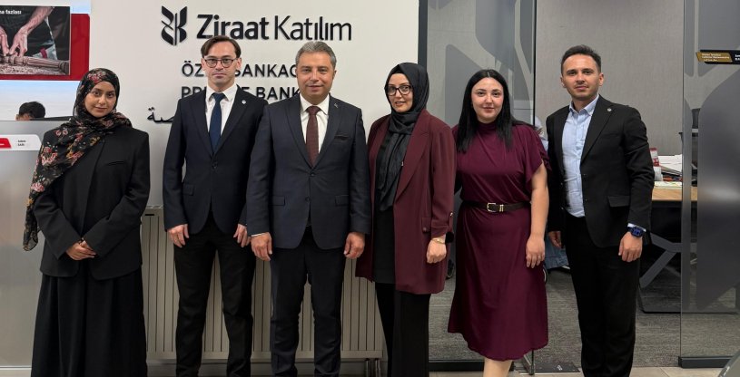 EVREN, ZİRAAT VE VAKIF KATILIM BAŞAKŞEHİR İLE KAYAŞEHİR ŞUBELERİNİ ZİYARET ETTİ
