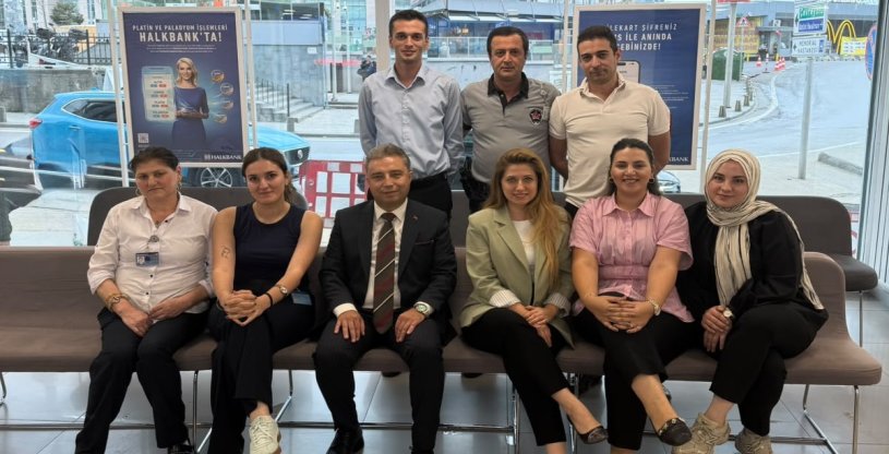 EVREN, ZİRAAT VE HALK BANKASI ÇAĞLAYAN ŞUBELERİNİ ZİYARET ETTİ