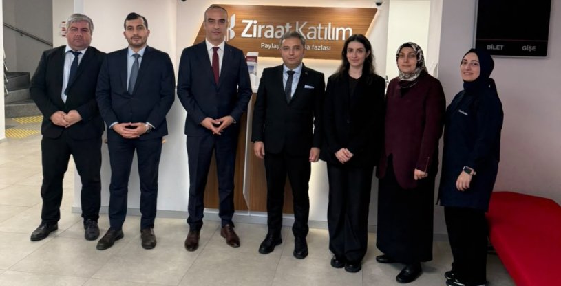 EVREN, ZİRAAT VE HALK BANKASI İLE ZİRAAT KATILIM GÜLTEPE ŞUBELERİNİ ZİYARET ETTİ