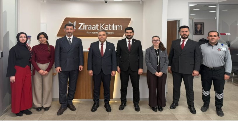 EVREN, ZİRAAT KATILIM ÇAĞLAYAN, SULTAN SELİM VE ZİRAAT BANKASI HAMİDİYE MAHALLE ŞUBELERİNİ ZİYARET ETTİ 