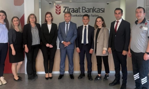 EVREN, ZİRAAT BANKASI ZEKERİYAKÖY, ORTAKÖY, TAŞOCAĞI CADDE ŞUBESİNE 'HAYIRLI OLSUN' ZİYARETİNDE BULUNDU