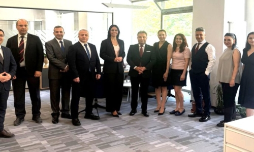 EVREN VE AYSEL, HALKBANK İSTANBUL 4. BÖLGE KOORDİNATÖRLÜĞÜNE 'HAYIRLI OLSUN' ZİYARETİNDE BULUNDU, BAYRAMLARINI KUTLADI