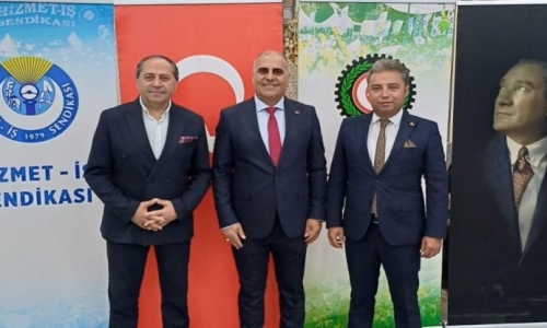 GÜVEN VE EVREN, HİZMET-İŞ SENDİKASI 2 NOLU İETT ŞUBE GENEL KURULUNA KATILDI