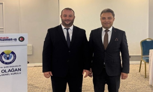 EVREN, HİZMET-İŞ SENDİKASI TRAKYA ŞUBESİ 2. GENEL KURULUNA KATILDI