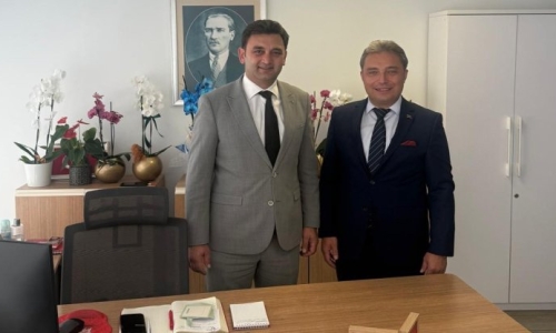 EVREN, ŞİRİNEVLER ŞUBESİNE 'HAYIRLI OLSUN' ZİYARETİNDE BULUNDU