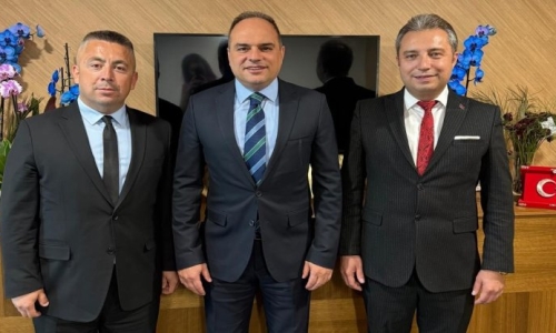 EVREN, HALKBANK İSTANBUL 2. BÖLGE KOORDİNATÖRÜ DOĞAN'I ZİYARET ETTİ