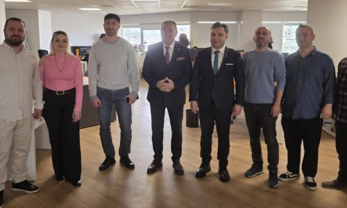 EVREN VE GÜVEN, BELBİM AŞ GGENEL MÜDÜRLÜK BİRİMLERİNİ ZİYARET ETTİ