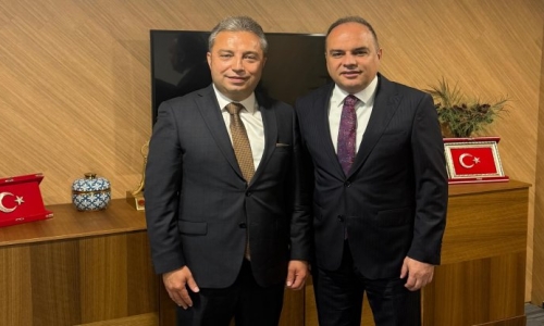 EVREN, HALKBANK İSTANBUL 2. BÖLGE KOORDİNATÖRÜ DOĞAN'I ZİYARET ETTİ