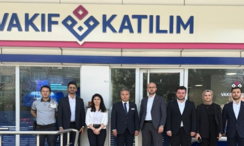 EVREN, VAKIF KATILIM İLE ZİRAAT KATILIM BAHÇELİEVLER ŞUBELERİNİ ZİYARET ETTİ