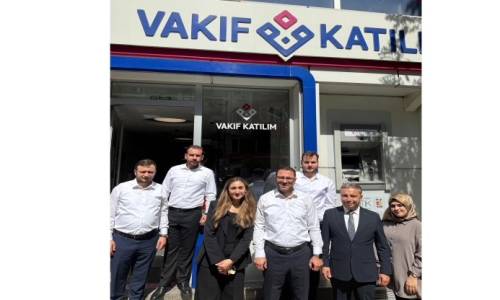 EVREN, VAKIF KATILIM FINDIKZADE, YAVUZ SELİM İLE ZİRAAT KATILIM KIZTAŞI ŞUBELERİNİ ZİYARET ETTİ
