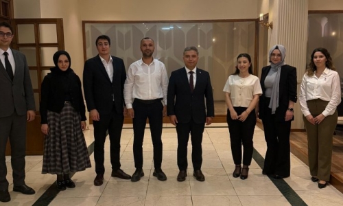 EVREN, VAKIF KATILIM İLE ZİRAAT KATILIM OSMANBEY ŞUBELERİNİ ZİYARET ETTİ