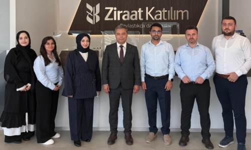 EVREN, VAKIF KATILIM İLE ZİRAAT KATILIM İKİTELLİ ŞUBELERİNİ ZİYARET ETTİ