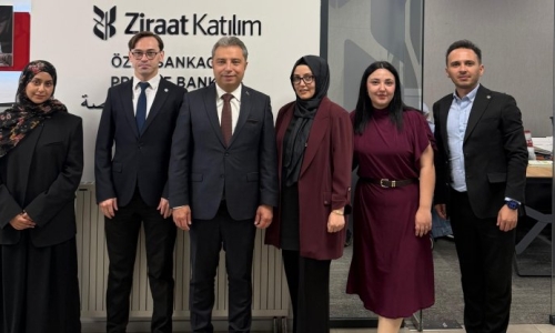 EVREN, ZİRAAT VE VAKIF KATILIM BAŞAKŞEHİR İLE KAYAŞEHİR ŞUBELERİNİ ZİYARET ETTİ