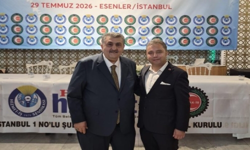 EVREN, HİZMET-İŞ SENDİKASI İSTANBUL 1 NOLU ŞUBE BAŞKANLIĞI KONGRESİNE KATILDI
