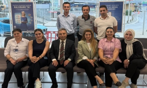 EVREN, ZİRAAT VE HALK BANKASI ÇAĞLAYAN ŞUBELERİNİ ZİYARET ETTİ